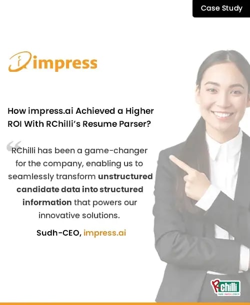 How impress.ai Achieved a Higher ROI With RChilli’s Resume Parser
